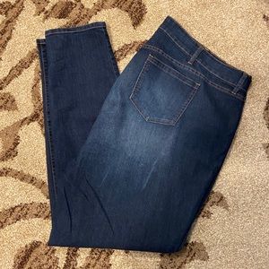 Torrid Dark Wash High Rise Skinny Jeans 24T